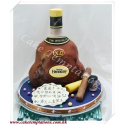 Hennessy Cognac Cake