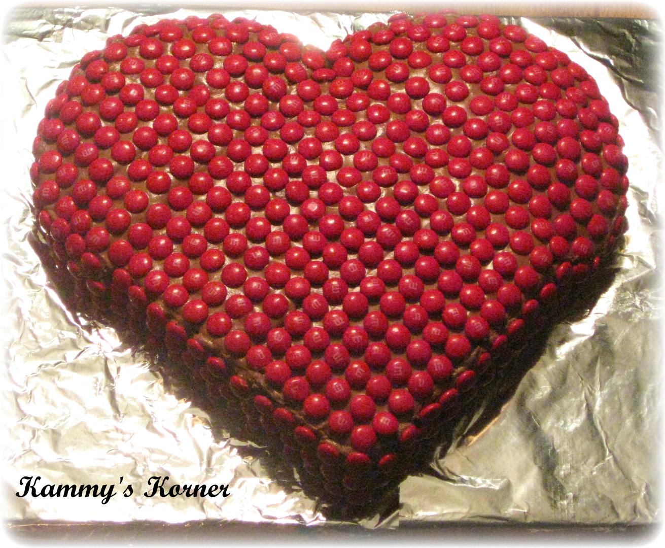 How to Make a Valentine Heart Cake