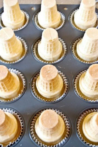 Ice Cream Cone Cupcakes