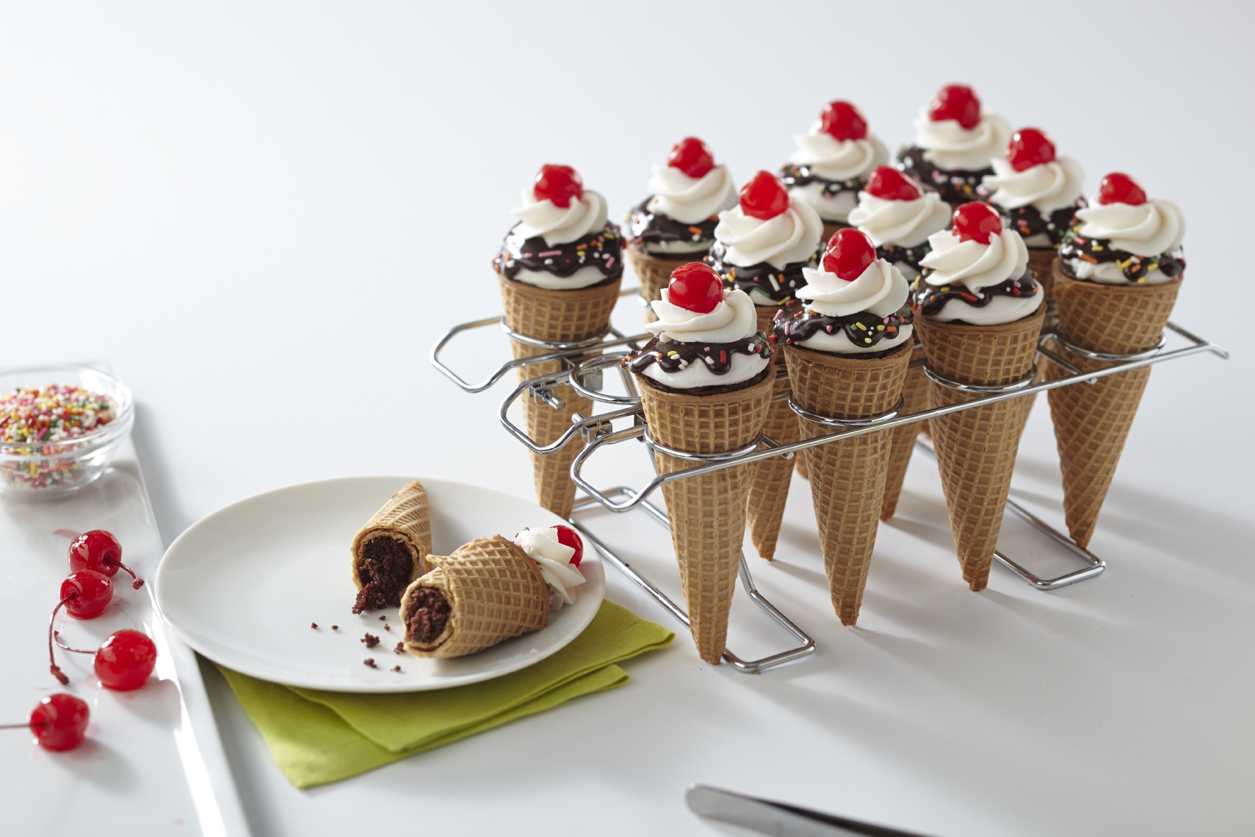 Ice Cream Cone Cupcakes