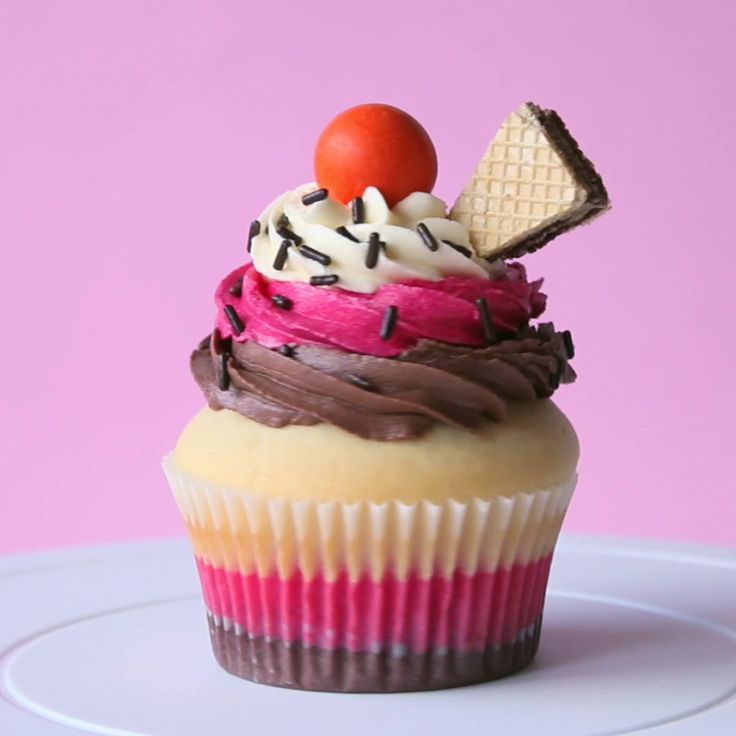 Ice Cream Cup Cupcakes