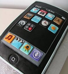 iPod Touch Birthday Cake