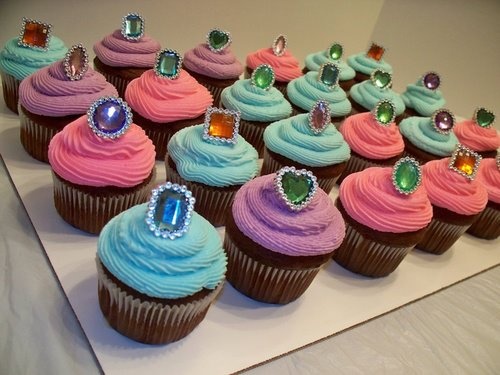 Jewel Cupcakes