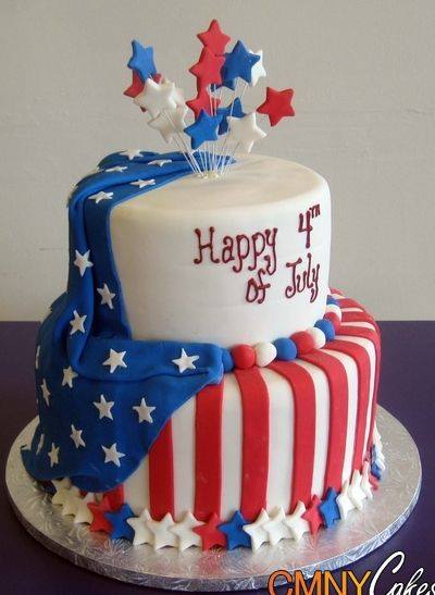 July 4th Birthday Cake