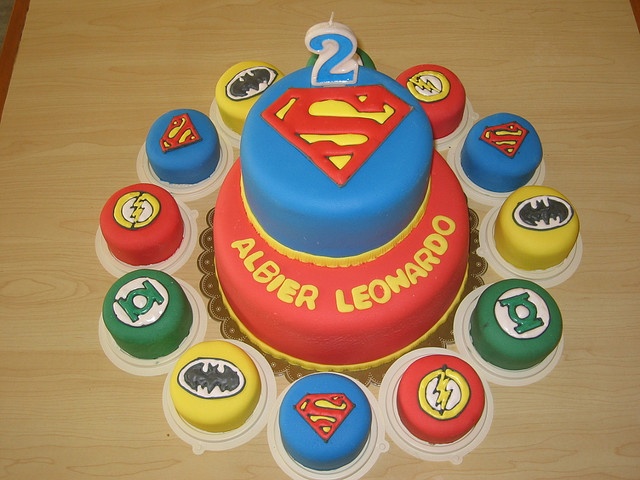 Justice League Birthday Cake Ideas Justice League Birthday Cake Ideas