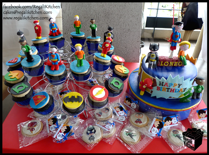 Justice League Birthday Cakes Boys