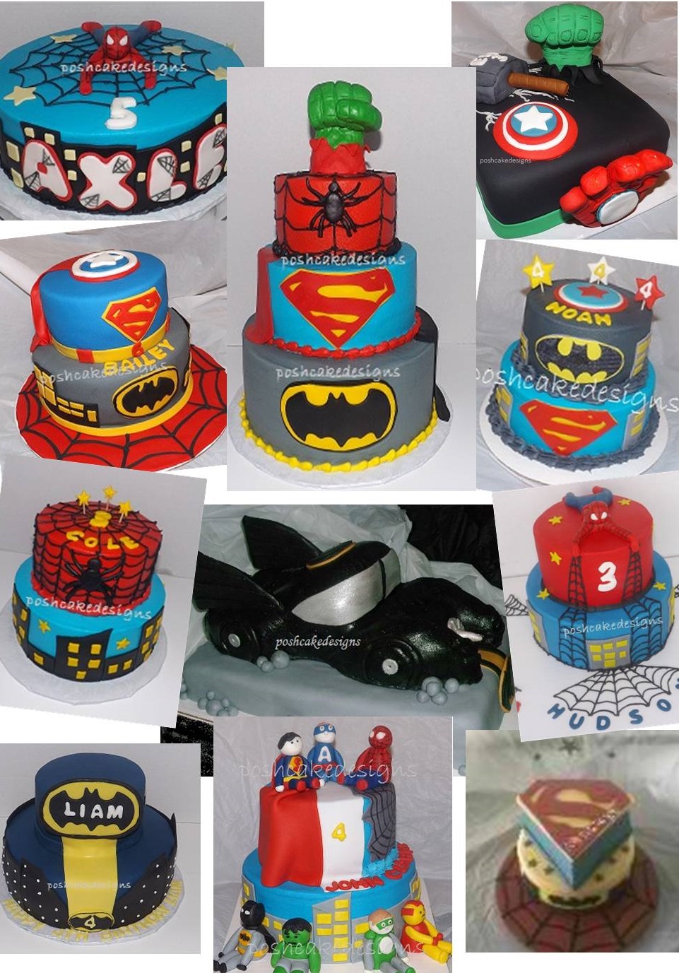 Justice League Cake