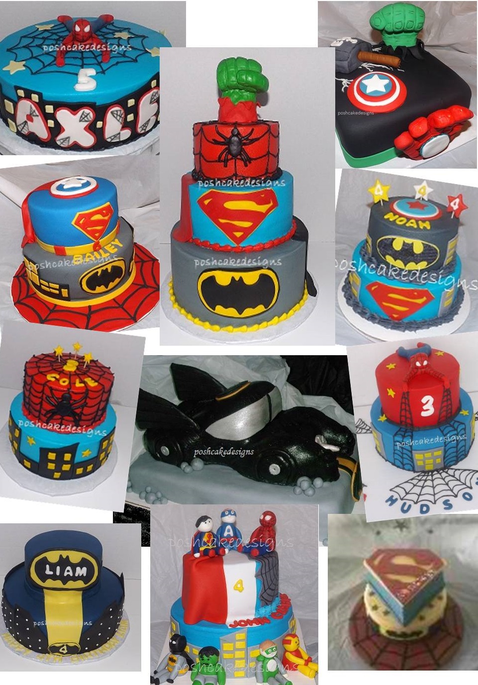 Justice League Cake Justice League Cake