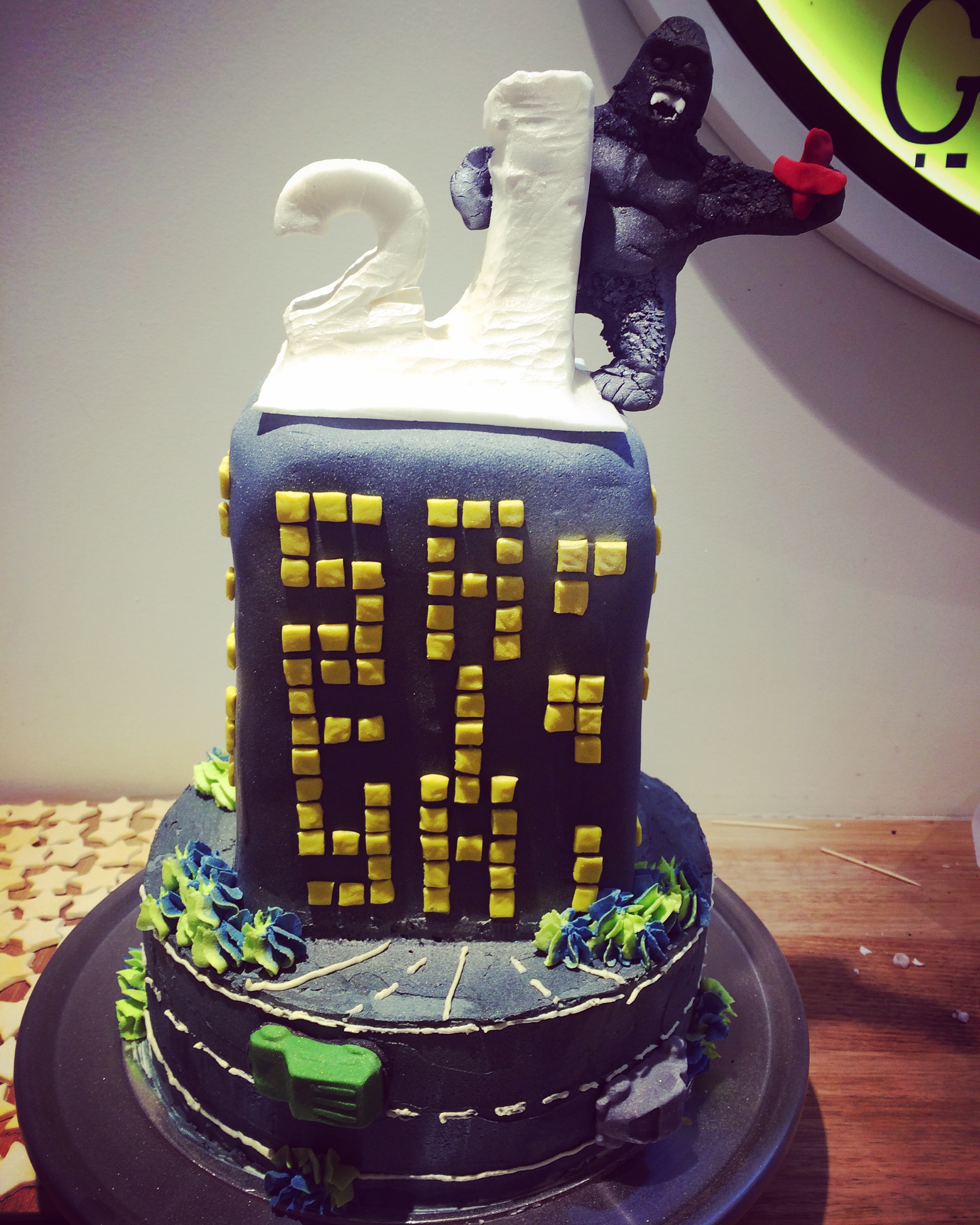 King Kong Birthday Cake
