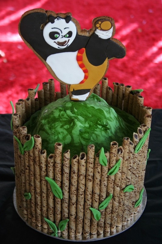 Kung Fu Panda Birthday Cake