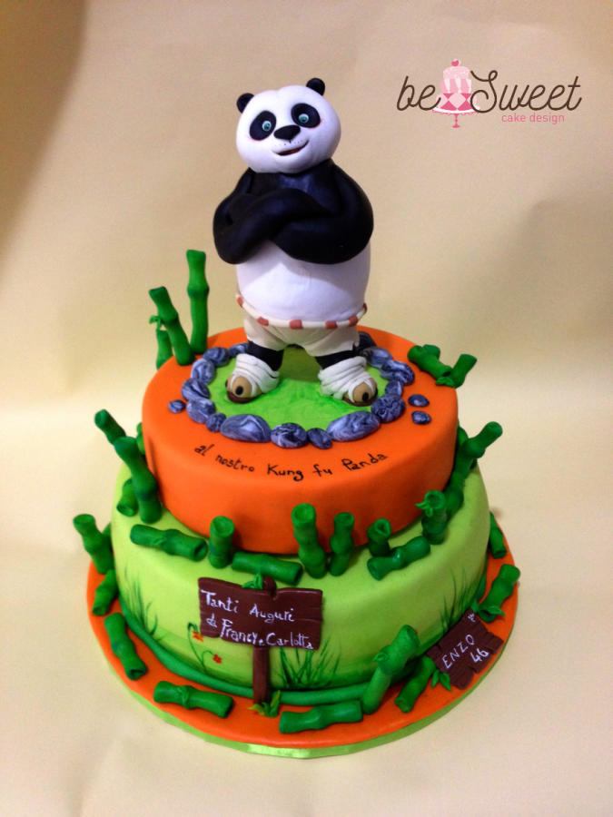 Kung Fu Panda Cake