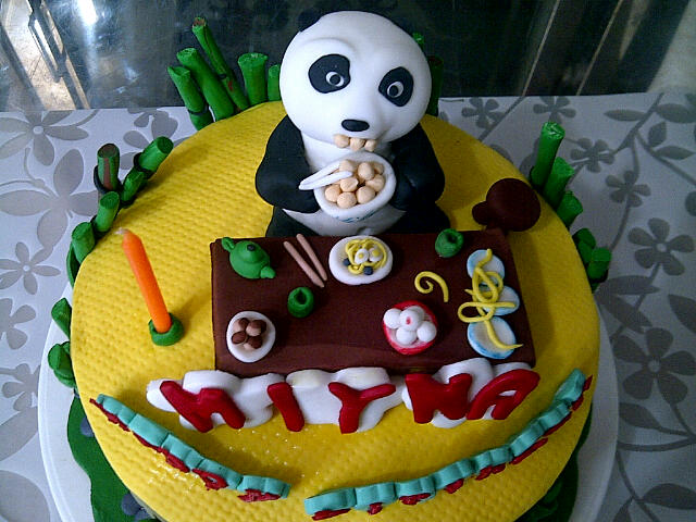 Kung Fu Panda Cake