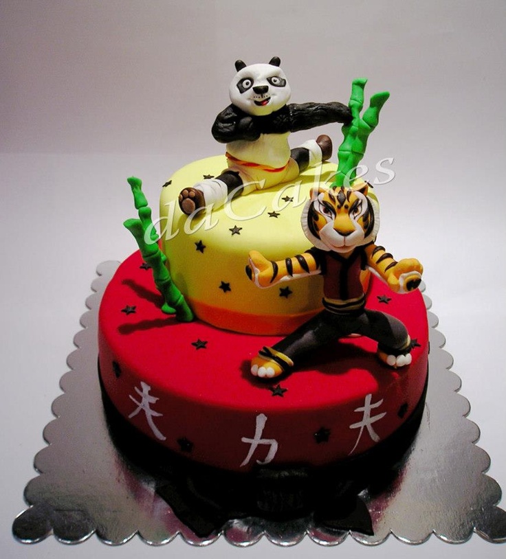 Kung Fu Panda Cake