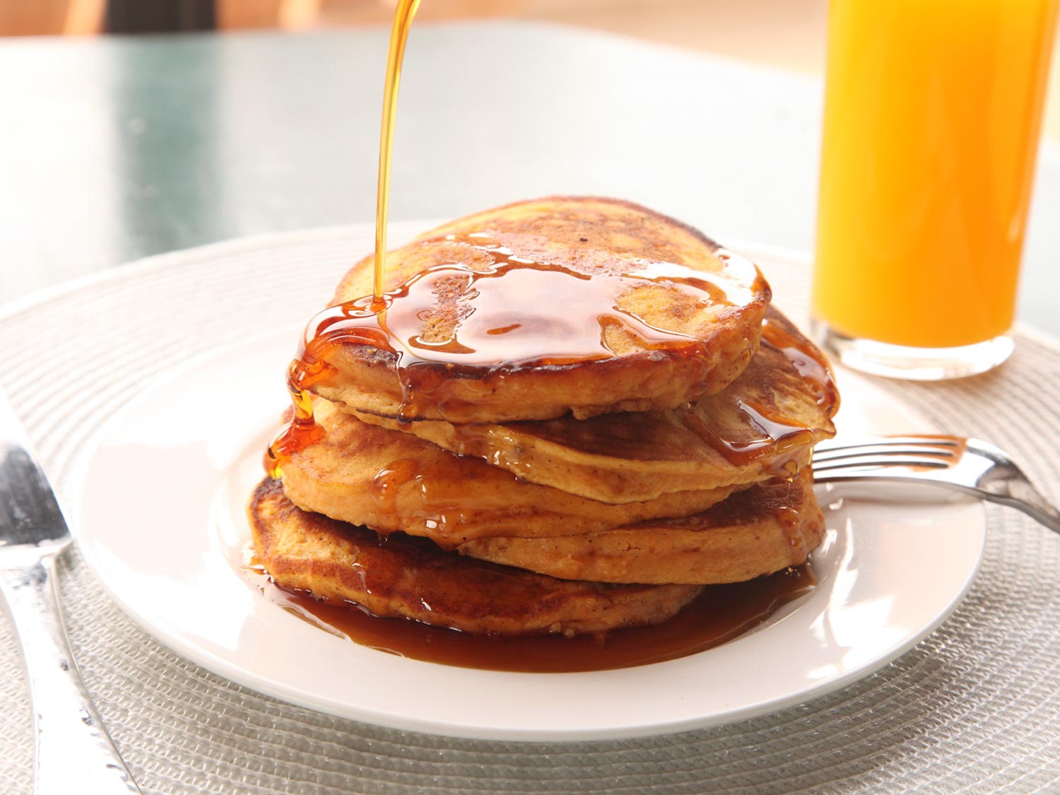 Mashed Sweet Potato Pancakes Recipe