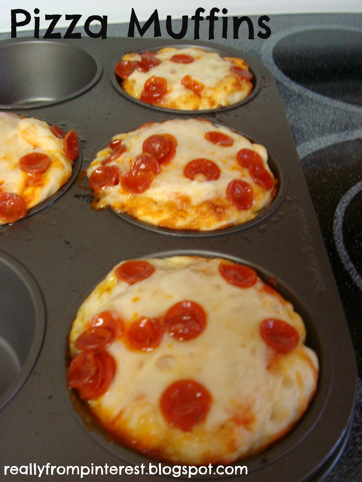 Mini Cupcake Pizzas