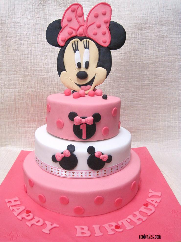 Minnie Mouse Birthday Cake Ideas