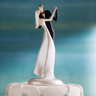 Modern Wedding Cake Toppers
