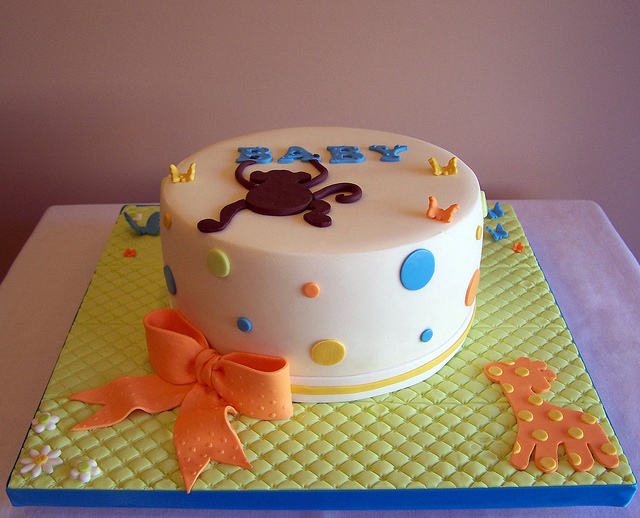 Monkey and Giraffe Baby Shower