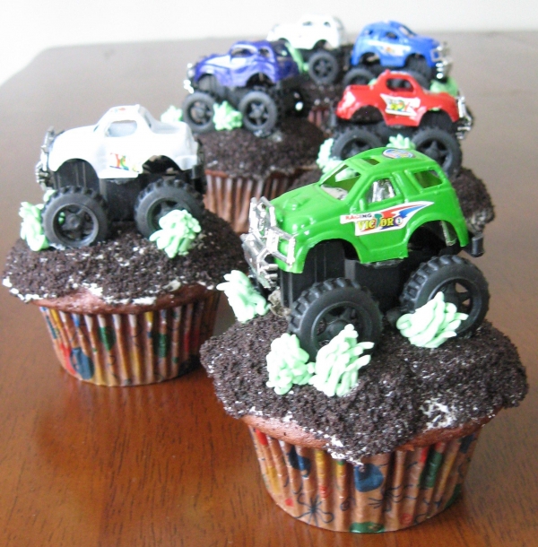 13 Photos of Truck Birthday Cupcakes For Boys