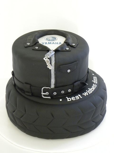 Motorcycle Themed Cake