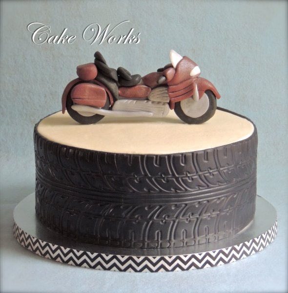 Motorcycle Tire Wedding Cake Motorcycle Tire Wedding Cake