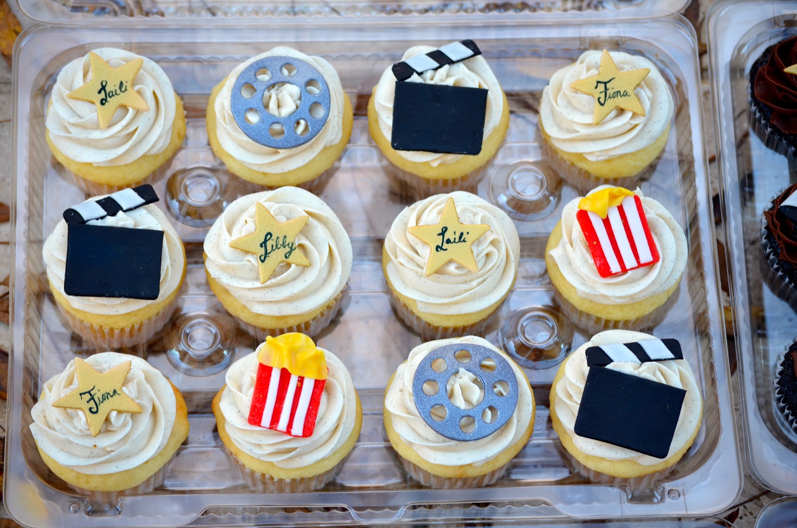 Movie Themed Cupcakes