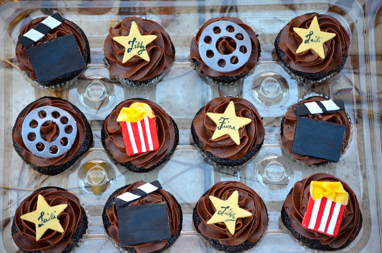 Movie Themed Cupcakes