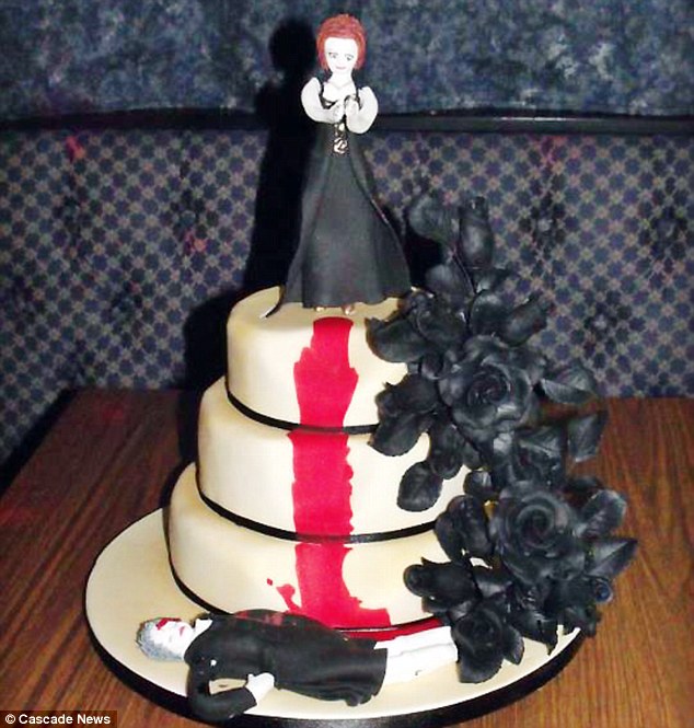 Murder Wedding Cake