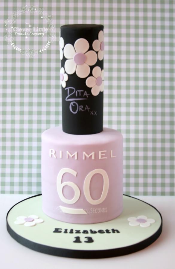 Nail Polish Cake Nail Polish Cake