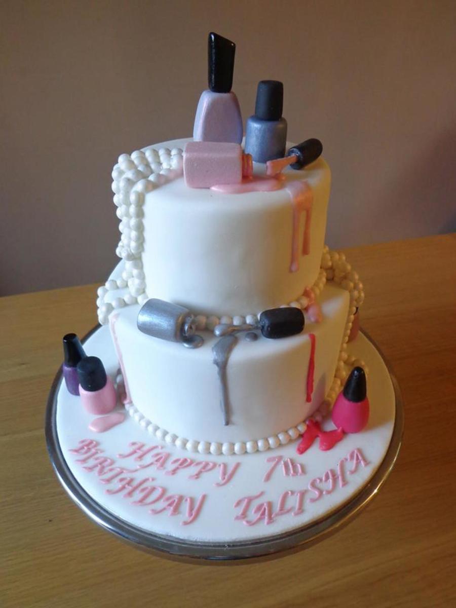 Nail Polish Cake