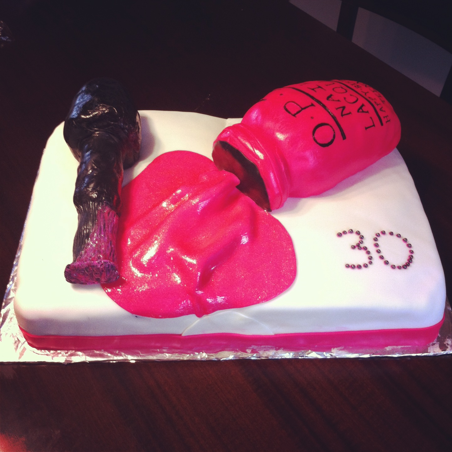 Nail Polish Cake Nail Polish Cake