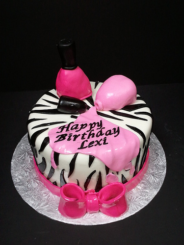 Nail Polish Cake Nail Polish Cake