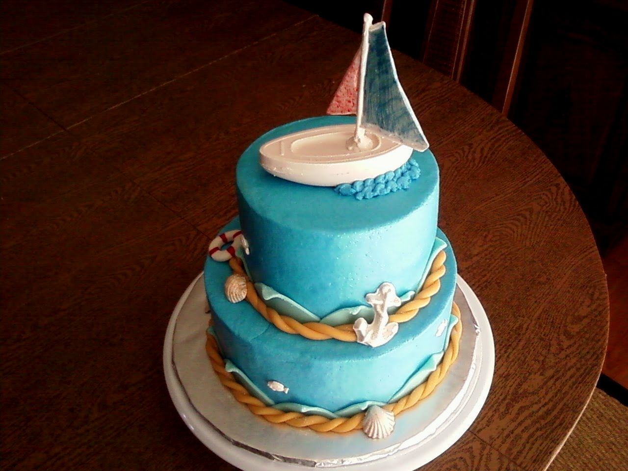Nautical Baby Shower Cake Ideas