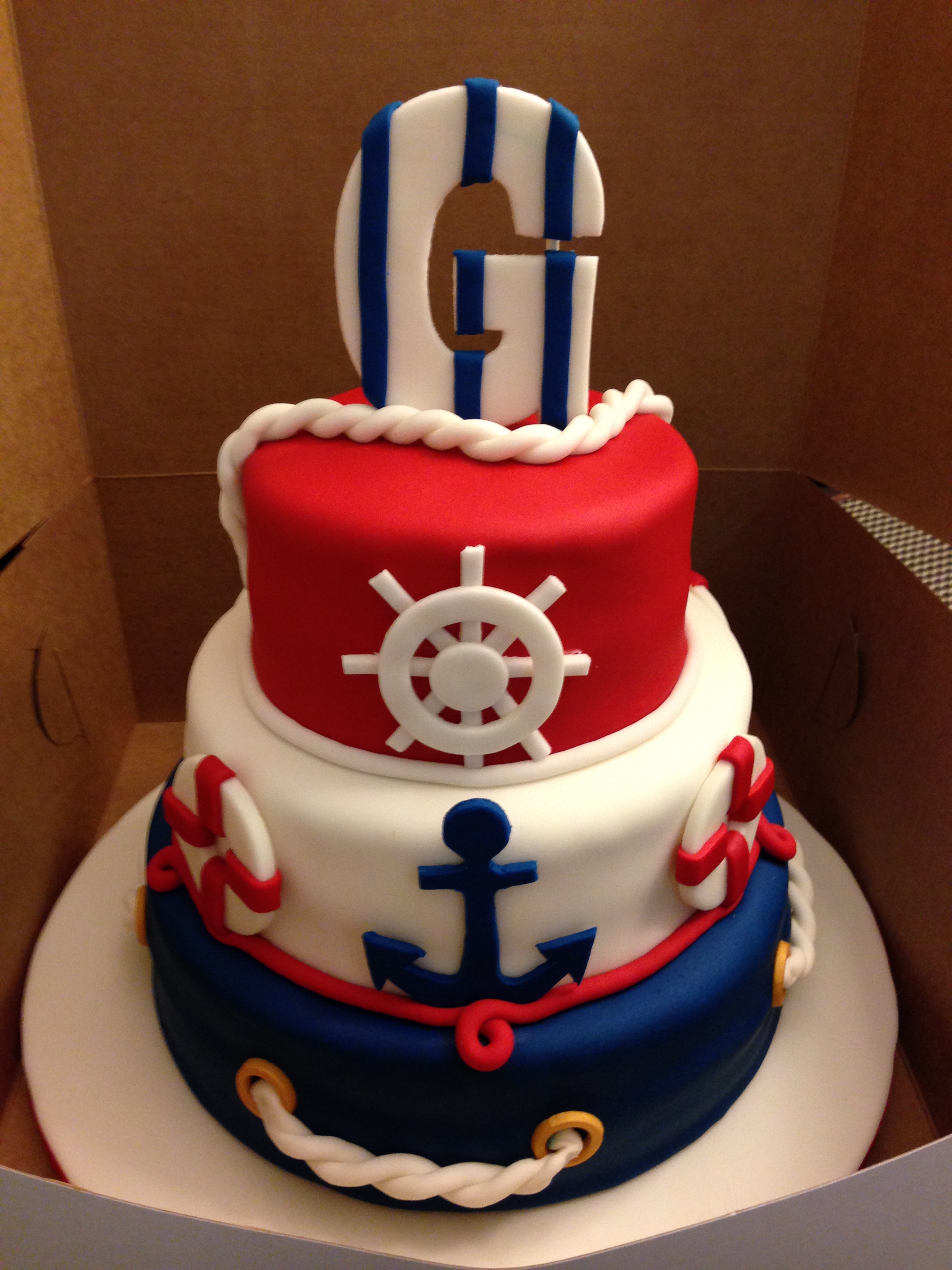 Nautical Cake Decorations