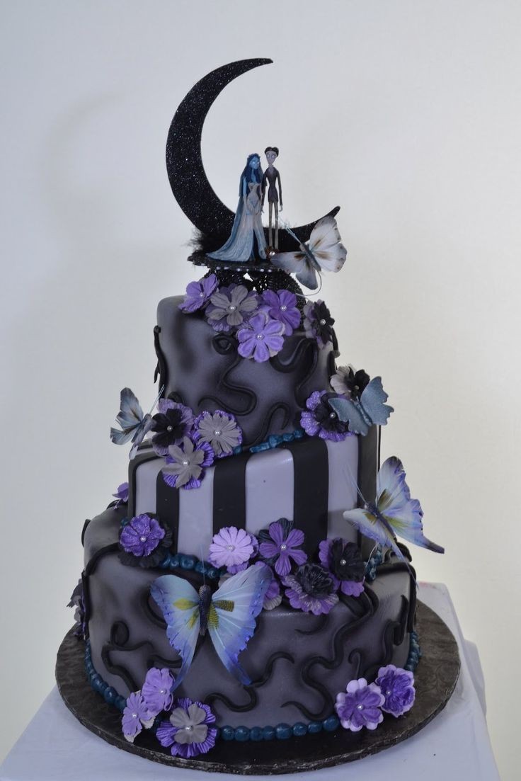 Nightmare Before Christmas Wedding Cake Nightmare Before Christmas Wedding Cake