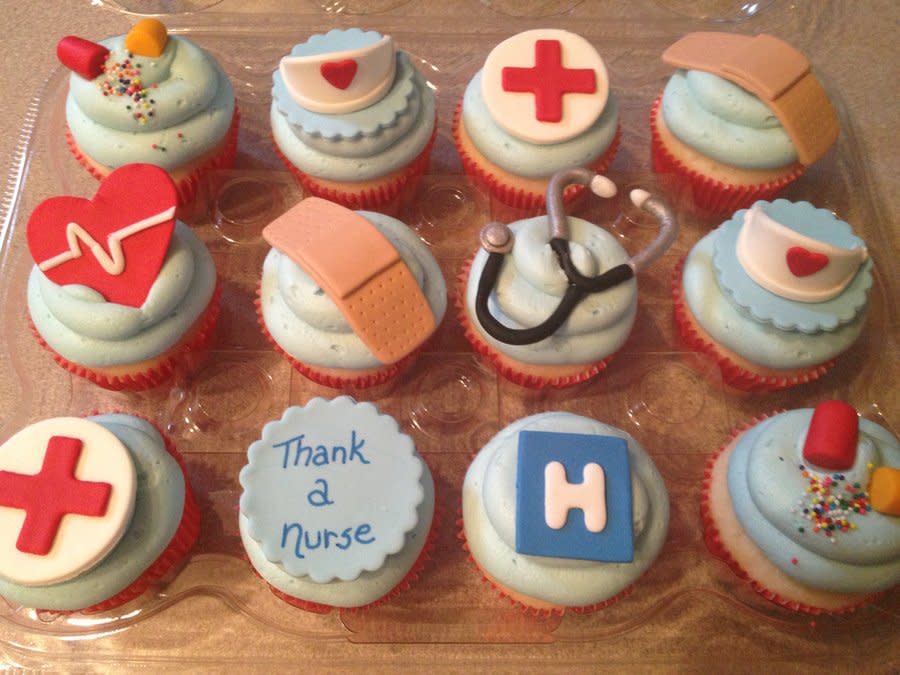 Nurses Week Cupcake Ideas