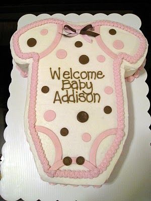 10 Photos of Cakes Girl Baby Shower Onesies