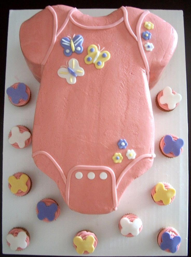 Onesie Baby Shower Cake