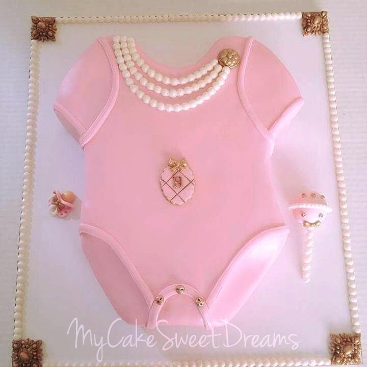 Onesie Baby Shower Cake