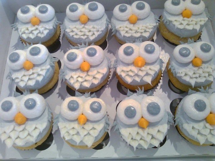 Owl Cupcakes