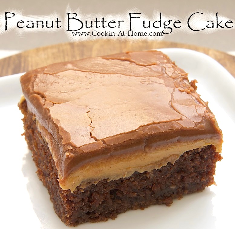 Peanut Butter Fudge Cake