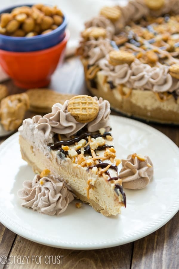 Peanut Butter No-Bake Cheesecake Peanut Butter No-Bake Cheesecake