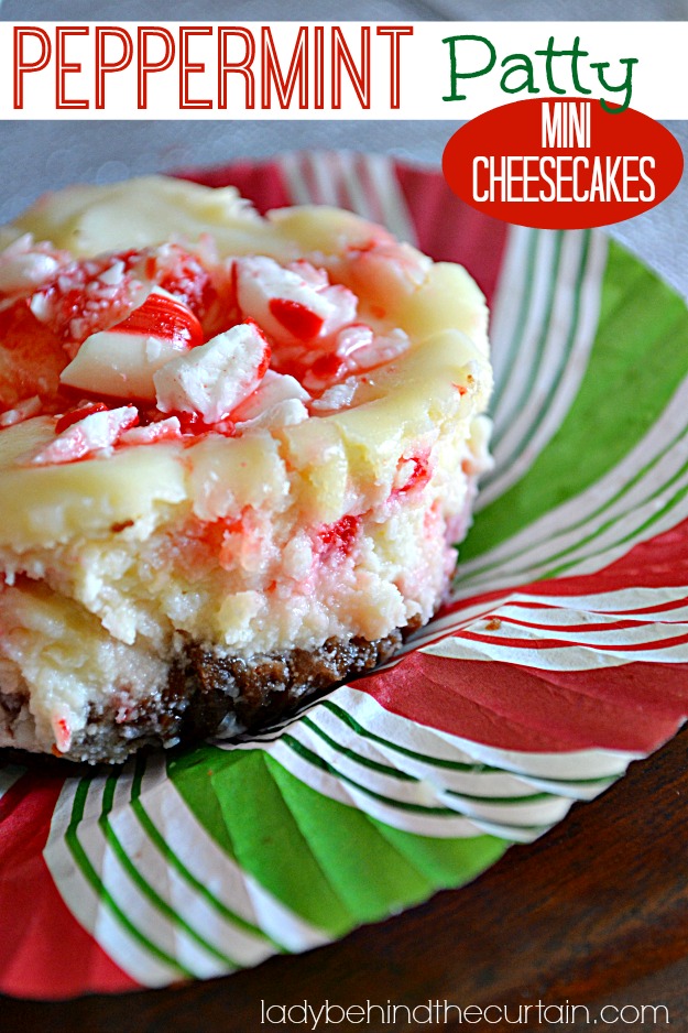 Peppermint Mini Cheesecakes Recipe Peppermint Mini Cheesecakes Recipe