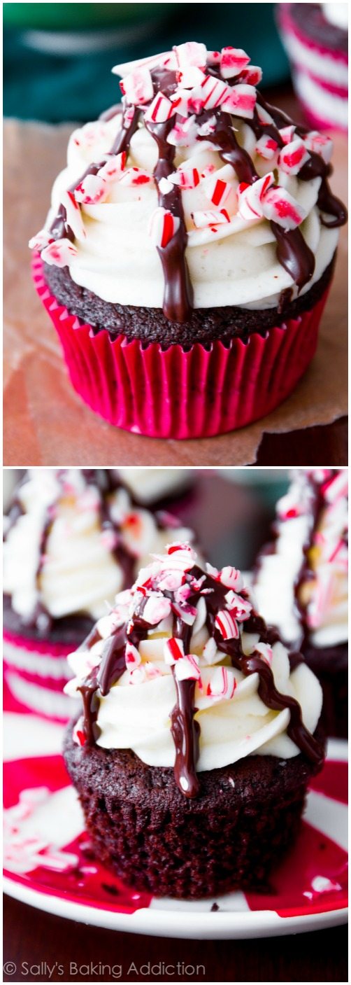 Peppermint Mocha Cupcakes