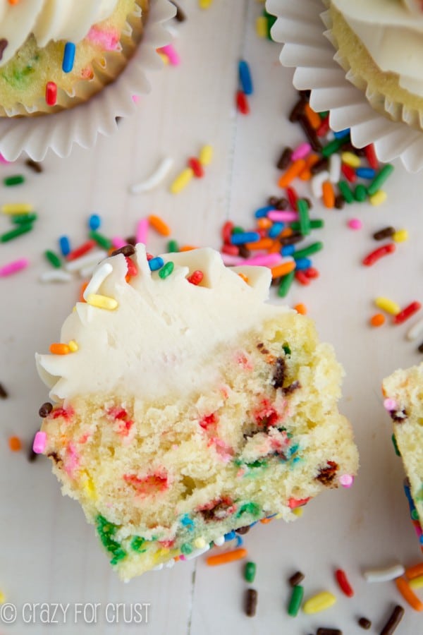 Perfect Funfetti Cupcakes