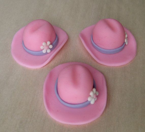 Pink Cowgirl Hat Cake Topper Pink Cowgirl Hat Cake Topper