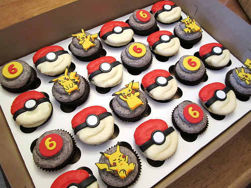 Pokemon Birthday Cake Cupcakes