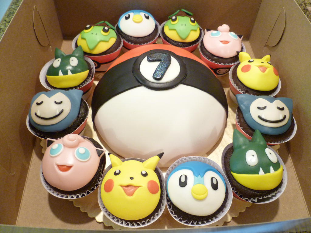 Pokemon Cupcakes Pokemon Cupcakes