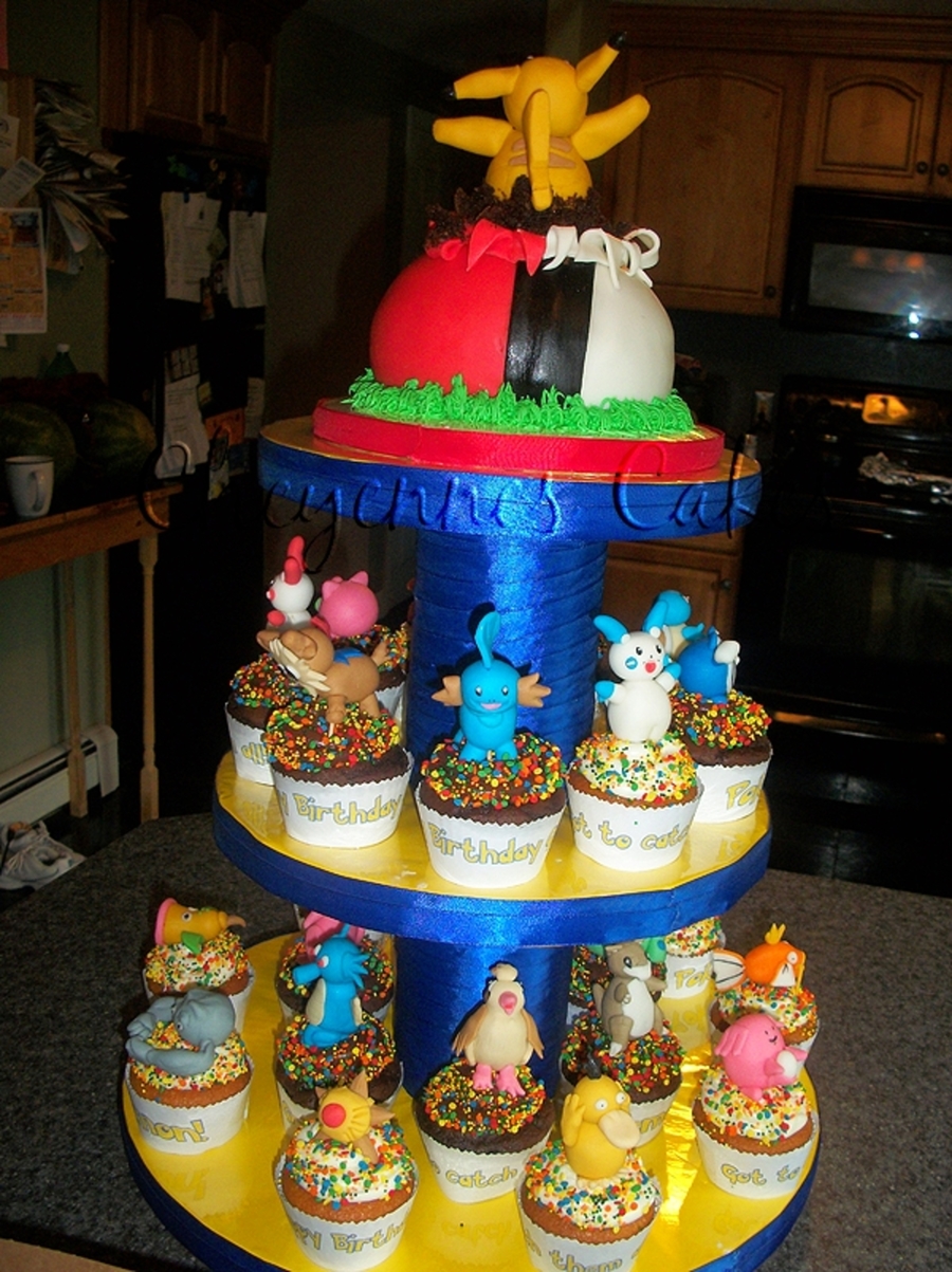 Pokemon Cupcakes Pokemon Cupcakes