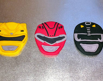 Power Ranger Cake Toppers